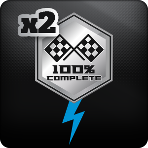 Retained races completed (x2)