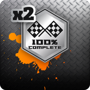 Retained races completed (x2)