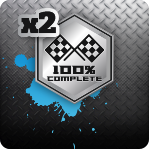 Retained races completed (x2)