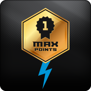 Max points' race winner ! 