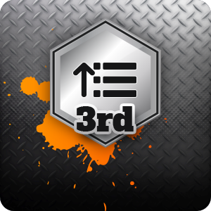 3rd international ranking Iron kart junior